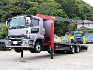平成31年 低床四軸 7FMT 積載12.3トン UNIC 4段 ラジコン ウィンチ付