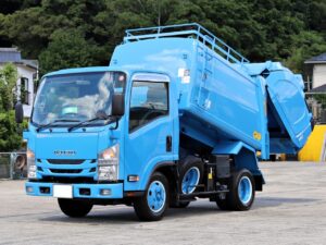 標準 6FMT 積載2トン 新明和 5.1m³ 巻き込みダンプ式