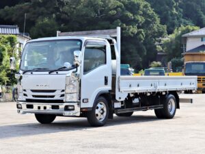 令和2年 ワイド 超ロング 全低床 6FMT 積載4.25トン L5.00×W2.08m
