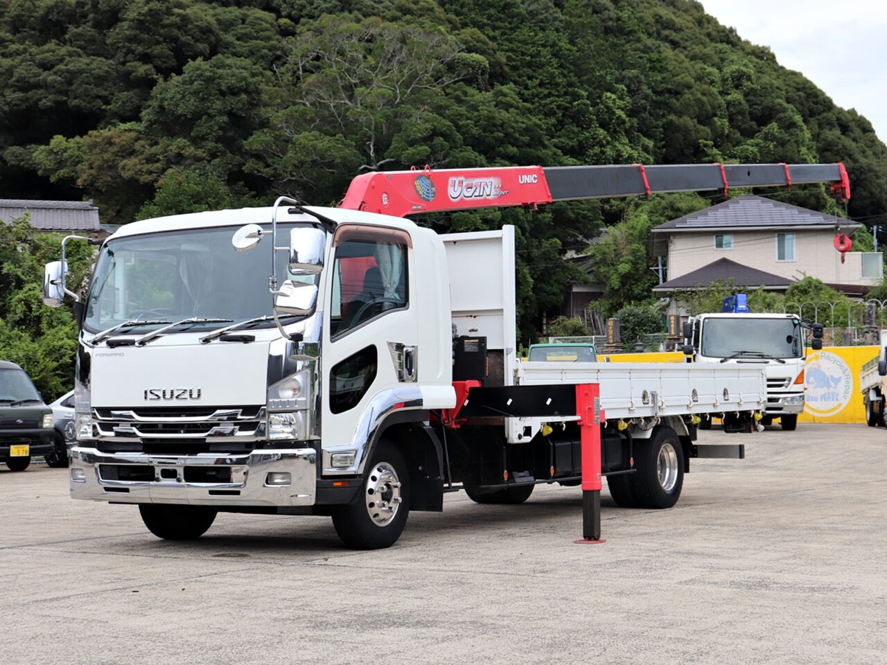 平成26年 ワイド ベット付 6FMT 積載2.15トン 差し違い脚 5段 ラジコン L5.56×W2.37m