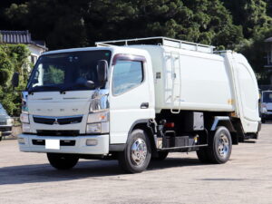 ワイド 5FMT 新明和 6.5㎥ 積載3.15トン 巻き込みダンプ式