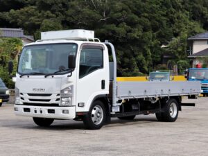 令和2年 ワイド 全低床 AT車 積載3.5トン アルミアオリ L5.0m
