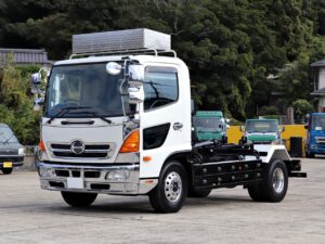 平成27年 ベット無し 6FMT 積載3.7トン 極東 フックロール 全塗装済み