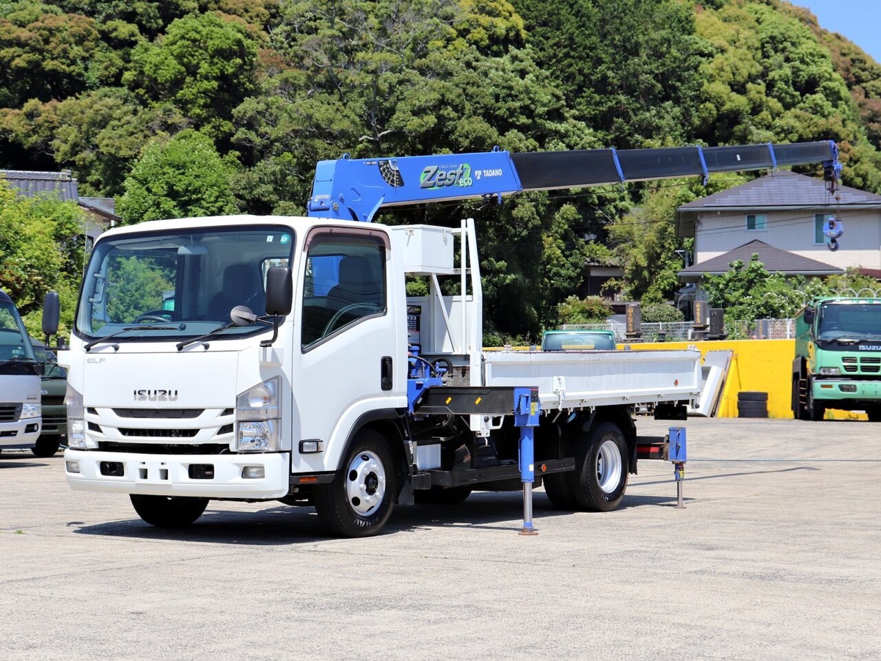 5段 ラジコン リア脚付 ワイド 高床 6FMT 積載2.85トン タダノ 2.9ｔ吊り L3.7m