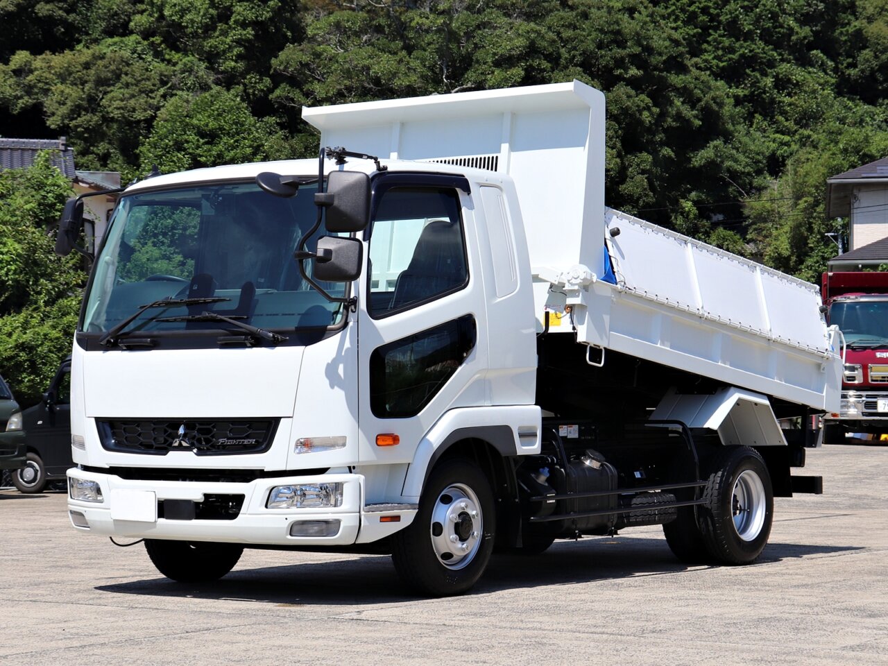 令和7年 ベット付 6FMT 積載3.45トン 電動コボレーン付 新明和 未使用車