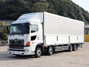 【動画】平成28年 7FMT 25トン 積載13.6トン 低床4軸車 キャビン塗装済み